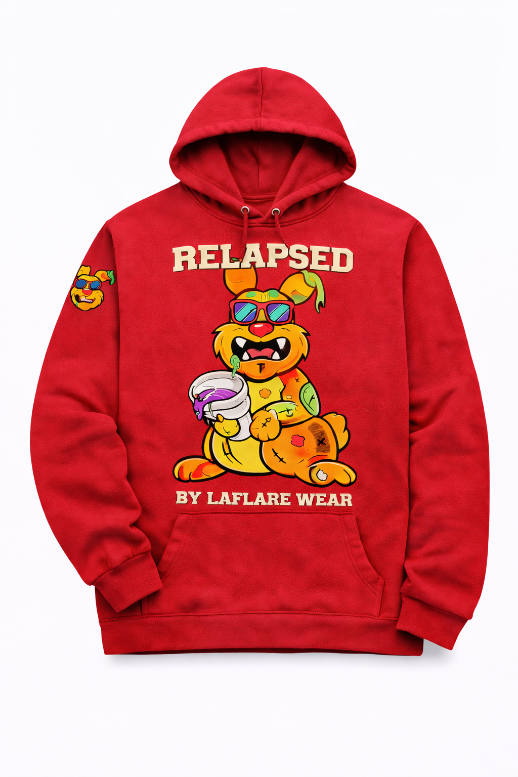 Relapsed Rabbit Pullover Hoodie