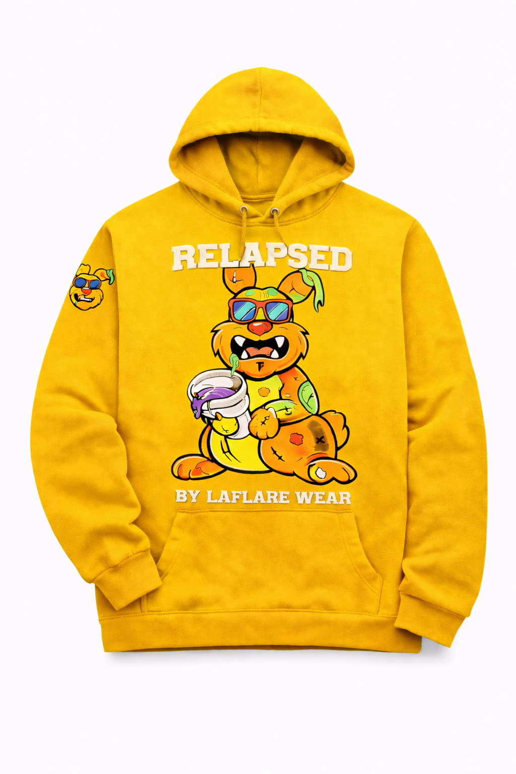 Relapsed Rabbit Pullover Hoodie
